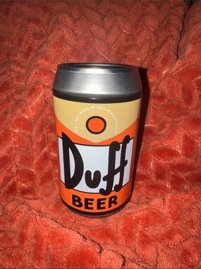 The Simpsons 2002 Duff Beer Collectible Tin & Series 2 Playing Cards - Mint